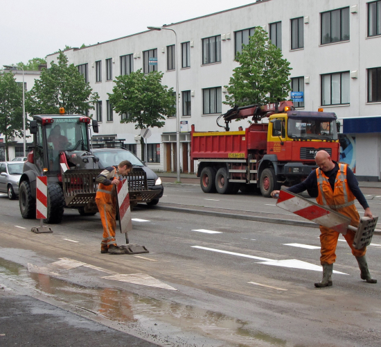 UWL Verkeersmaatregelen WiU96b wegwerkers